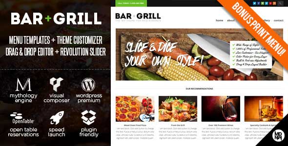 2.food wordpress themes