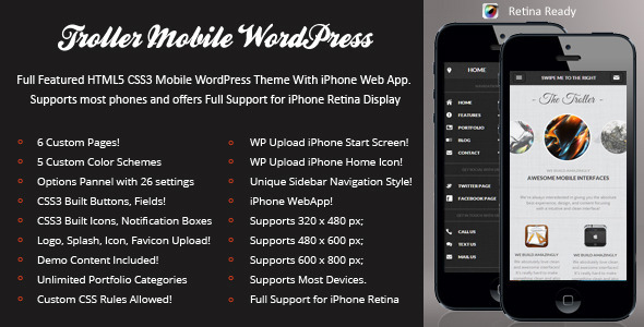 23.mobile wordpress themes