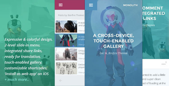 4.mobile wordpress themes