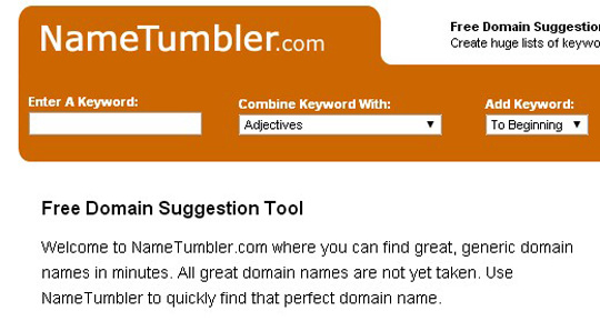 12.free domain finder