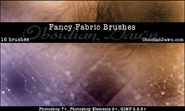 11.photoshop fabric brush