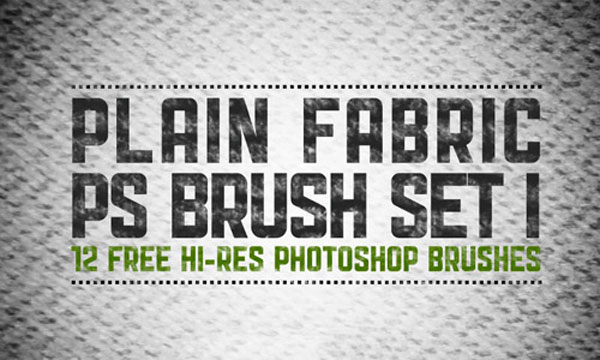 3.photoshop fabric brush