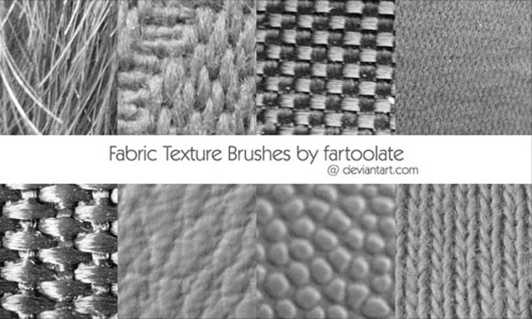 5.photoshop fabric brush