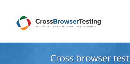 4.cross brower testing tools