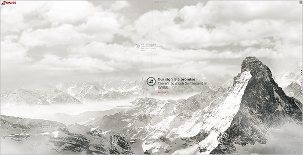 Monochromatic Website Design