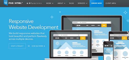 10.PSD to WordPress Conversion Service Providers