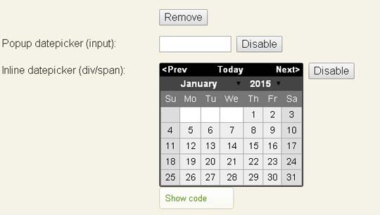 11.jquery calendar plugin