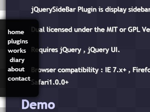 16.jquery-side-panel-menu-plugins