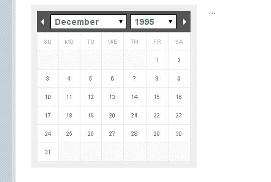 17.jquery calendar plugin