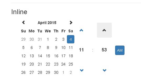 2.jquery calendar plugin