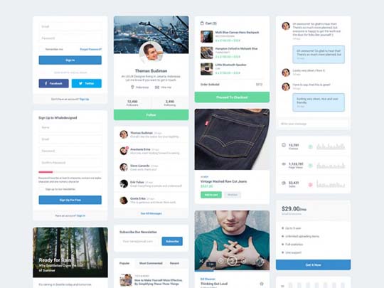 6.free ui kit 2015