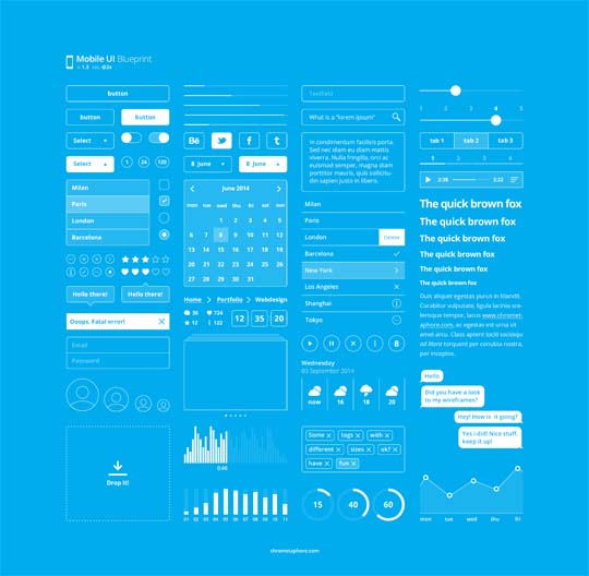 8.free ui kit 2015