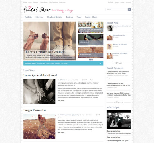 wedding wordpress theme