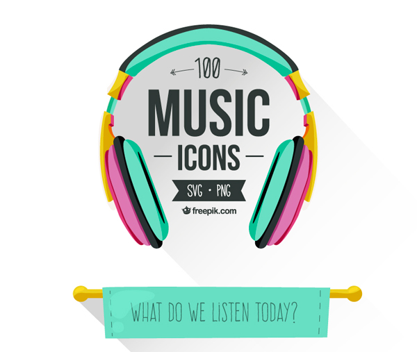 1.free music icons