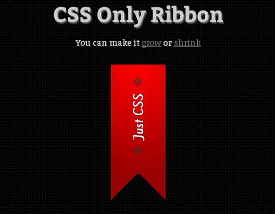 6.css ribbon