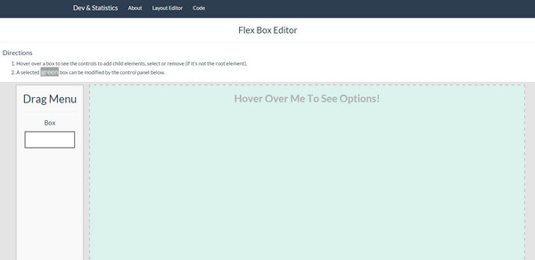 Flex Box Editor