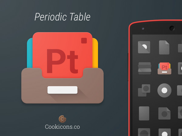 Periodic Table Product Icon by Michael Cook