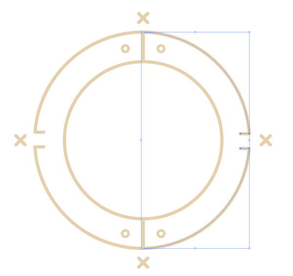 Rotate the group 180?