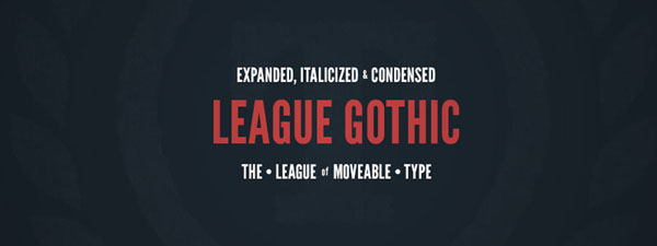 League Gothic