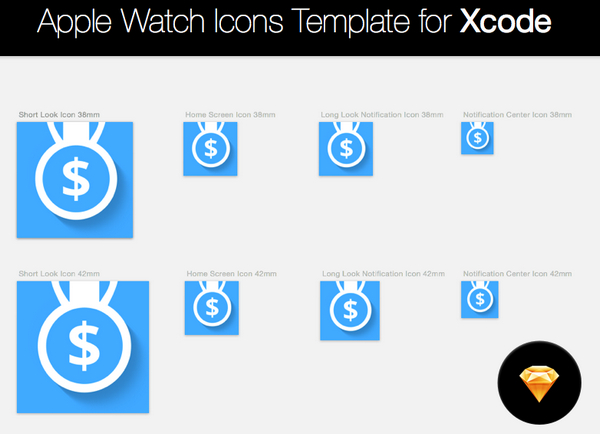Apple Watch Icons For Xcode