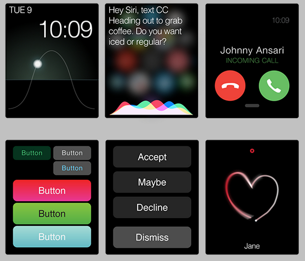 Apple Watch UI kit