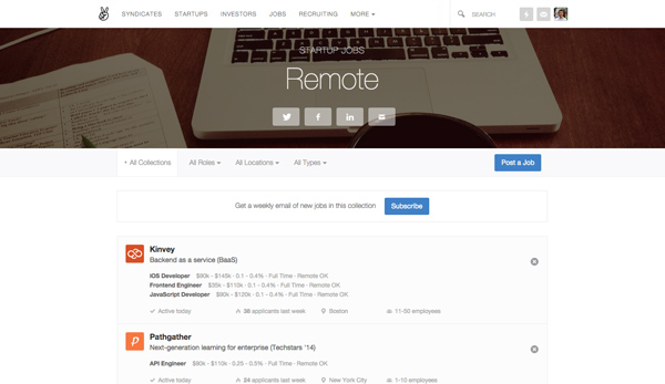 AngelList Remote Jobs